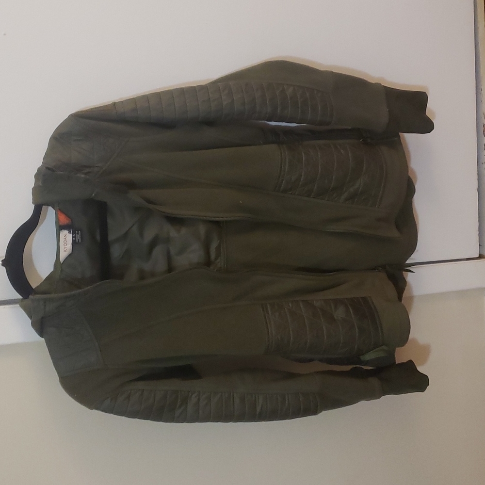 Green small athletic jacket